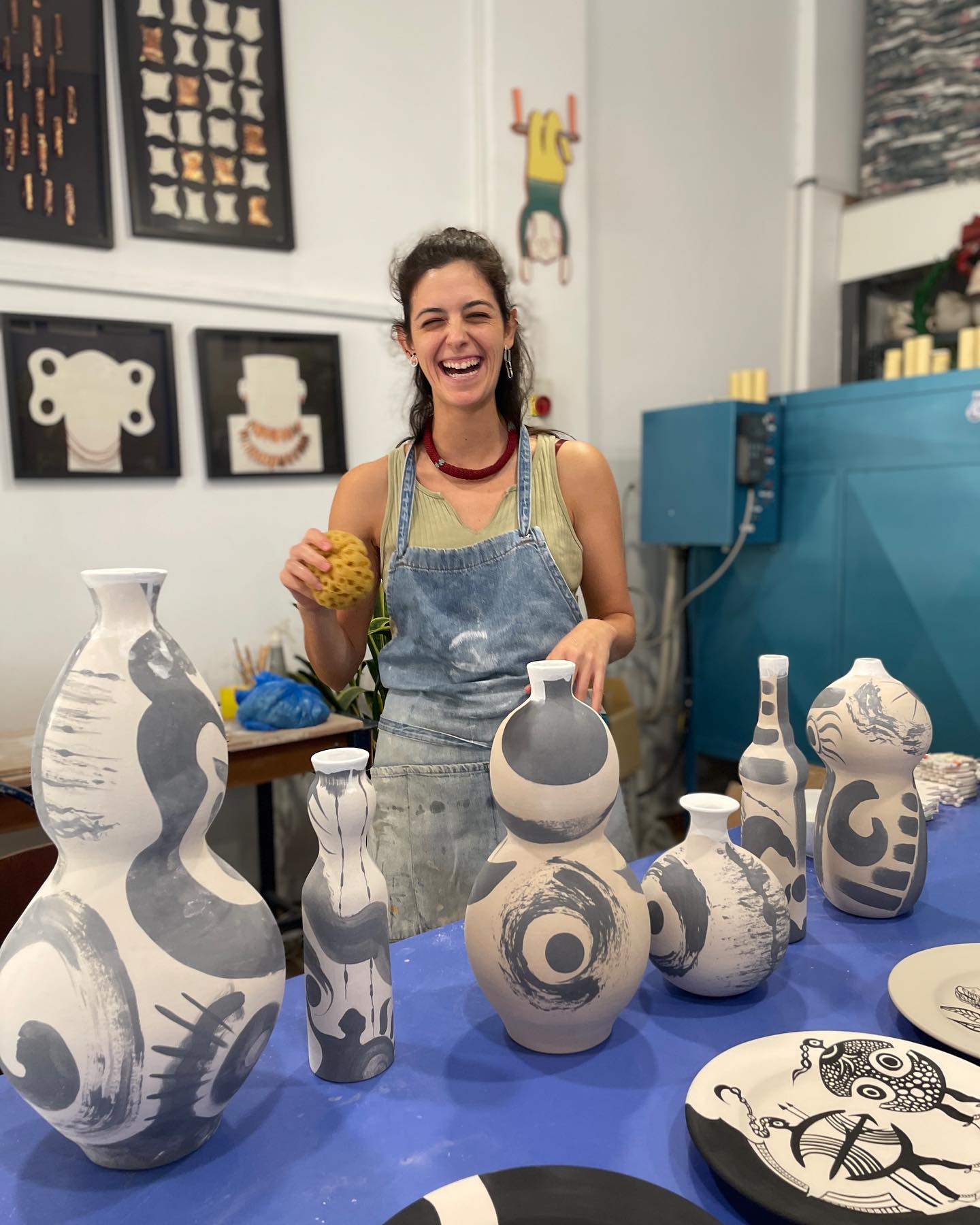 Souzana Petri, ceramicist and designer-maker from Cyprus.