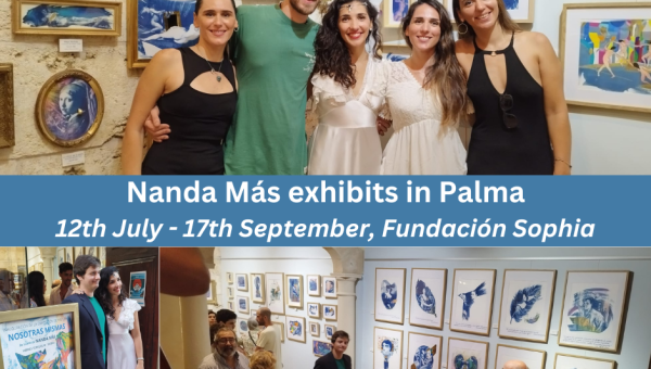 Nanda Más exhibits in Palma 12th July - 17th September, Fundación Sophia